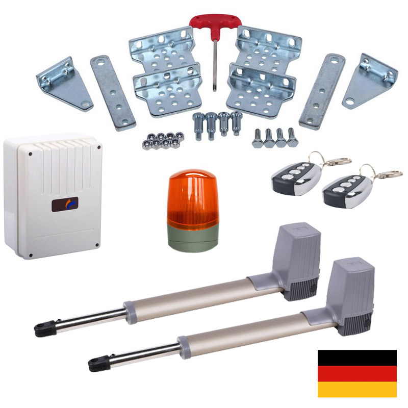 Torantrieb + Lampe und Fotozellen