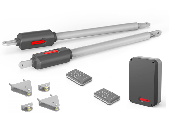Drehtorantrieb Set für 2-flügeliges Tor bis 5 m und 300 kg | eBay